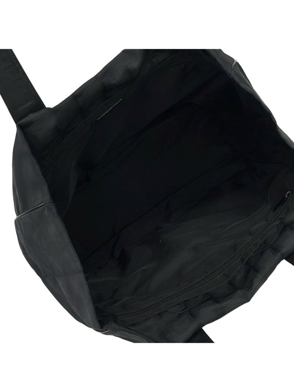 Chanel Tote New Travel Line MM Black Leather - Picture 7 of 11